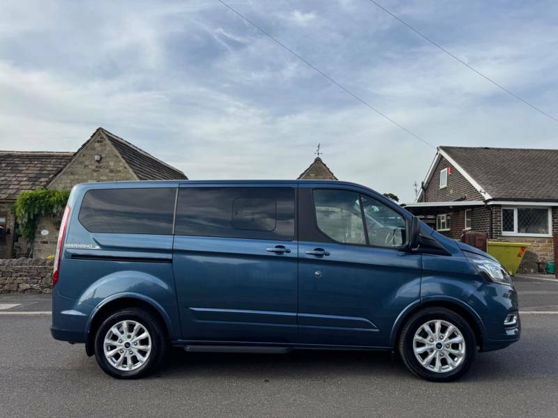 Ford Tourneo Custom 2.0 310 Ecoblue Titanium L1 Euro 6 Ss - 201 Blue #4