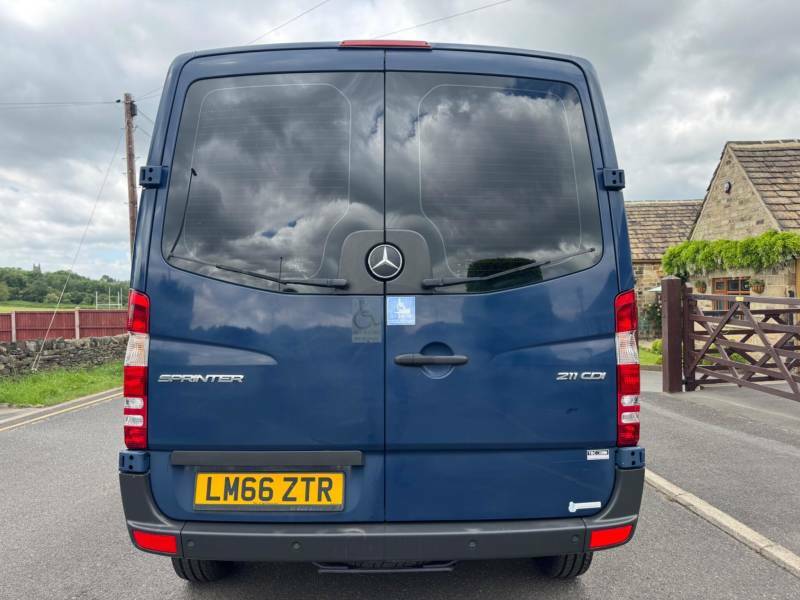 Mercedes-Benz Sprinter 2.1 211 Cdi Blueefficiency Panel Van 7G Blue #5