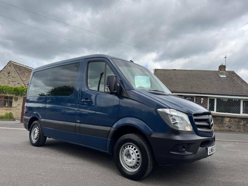 Mercedes-Benz Sprinter 2.1 211 Cdi Blueefficiency Panel Van 7G Blue #2