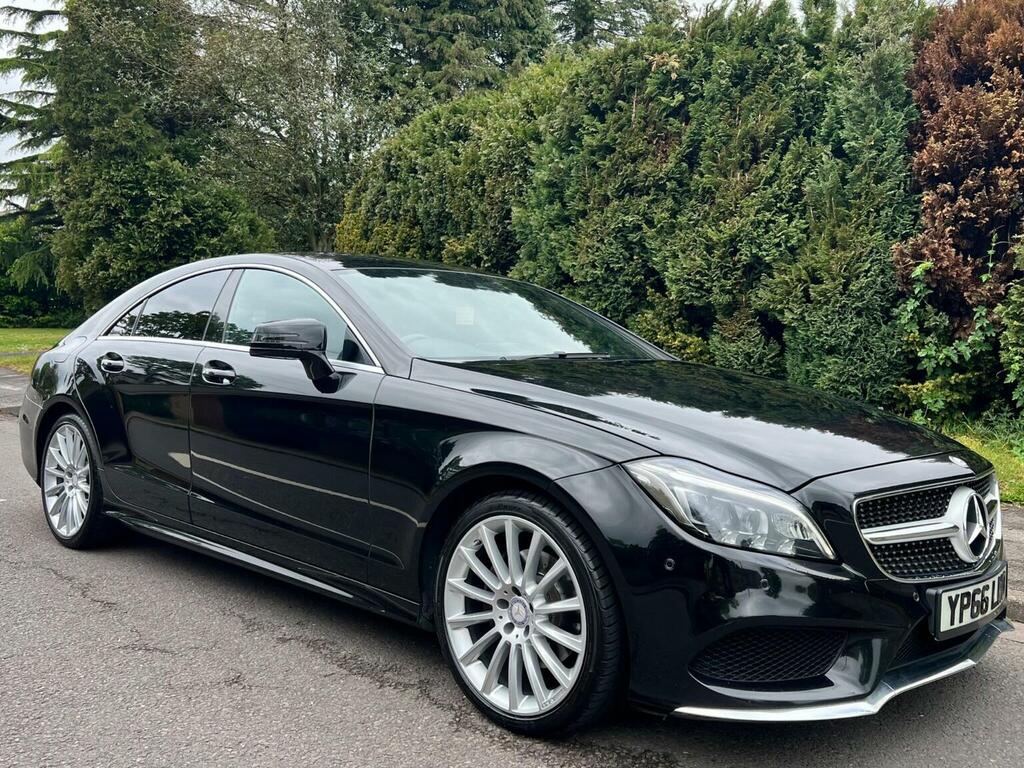 Mercedes-Benz CLS 2.1 Cls220d Amg Line Coupe G-tronic Euro 6 Ss Black