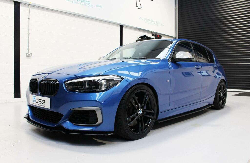 BMW 1 Series 3.0 M140i Shadow Edition Euro 6 Ss WJ68LKA Blue #3