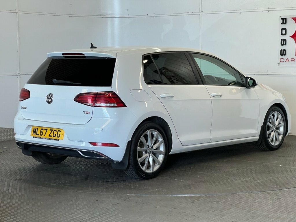 Volkswagen Golf Hatchback ML67ZGG White #3