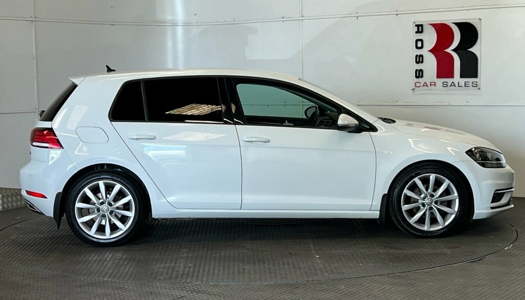 Volkswagen Golf Hatchback ML67ZGG White #2