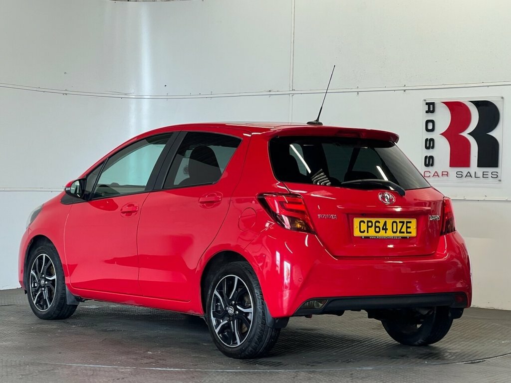 Toyota Yaris Hatchback CP64OZE Red #5