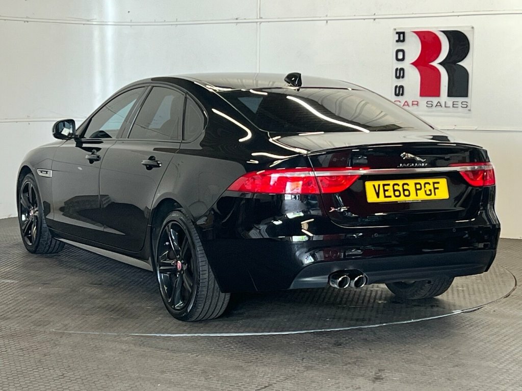 Jaguar XF 2L R-sport VE66PGF Black #5