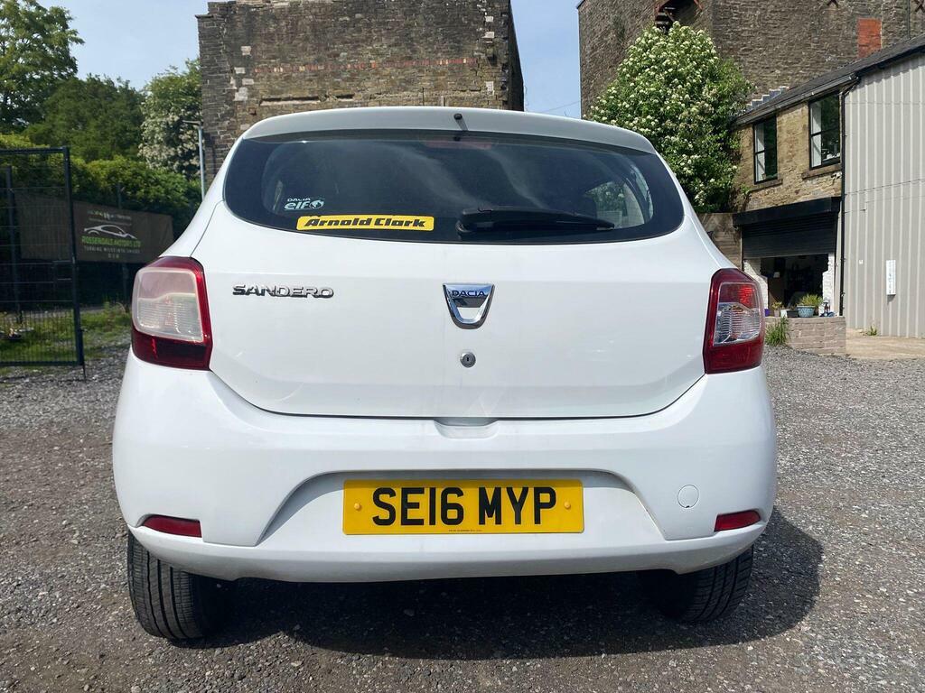 Dacia Sandero 1.2 Ambiance Euro 6 SE16MYP White #6