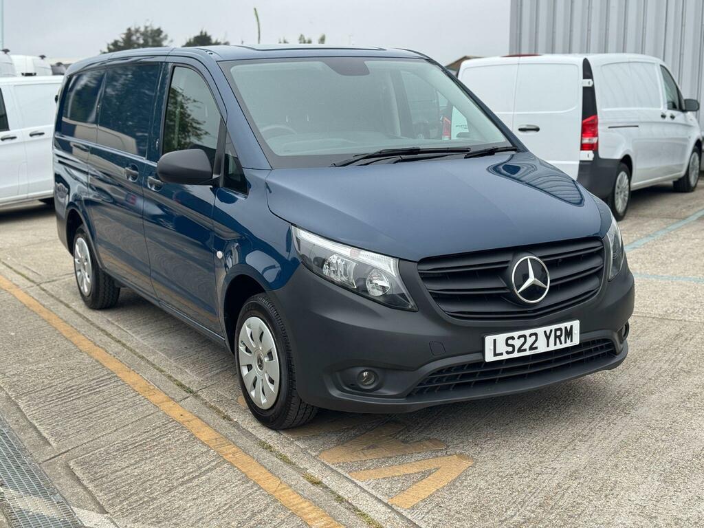 Mercedes-Benz Vito 2.0 114 Cdi Progressive Panel Van Manua Blue #3