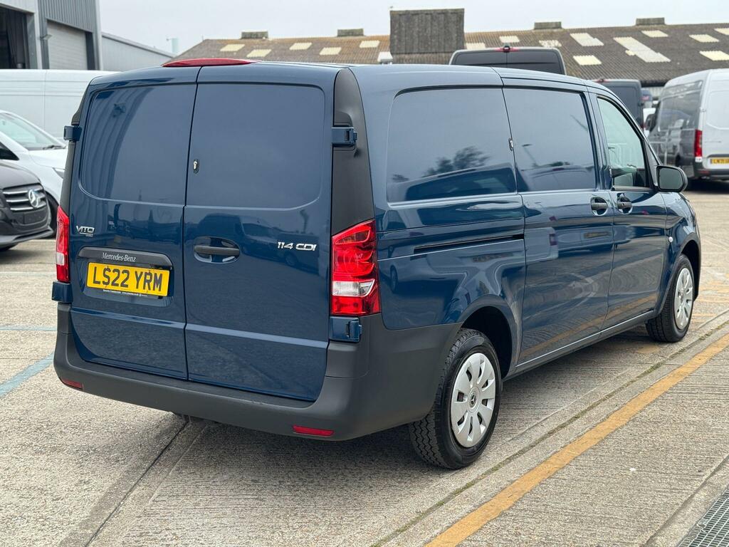 Mercedes-Benz Vito 2.0 114 Cdi Progressive Panel Van Manua Blue #4