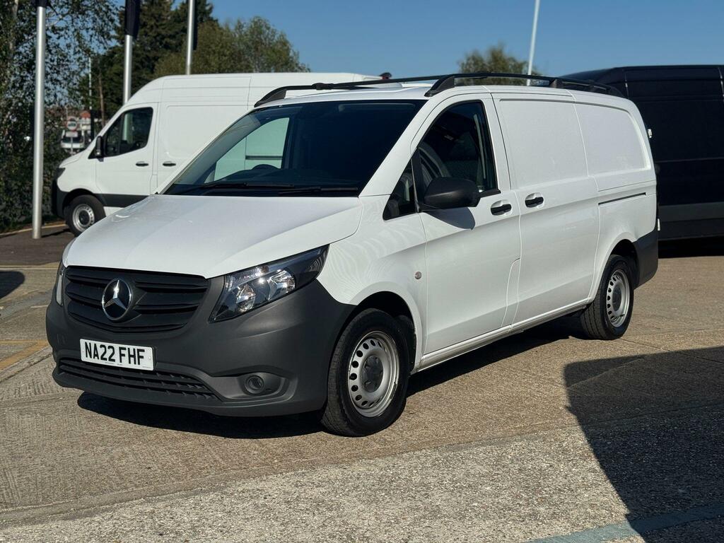 Mercedes-Benz Vito 2.0 114 Cdi Progressive G-tronic Rwd L2 Euro 6 S White