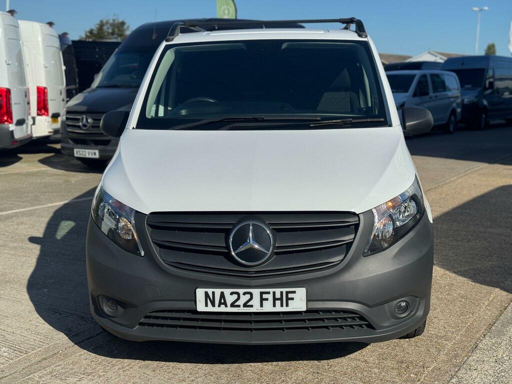 Mercedes-Benz Vito 2.0 114 Cdi Progressive G-tronic Rwd L2 Euro 6 S NA22FHF White #2