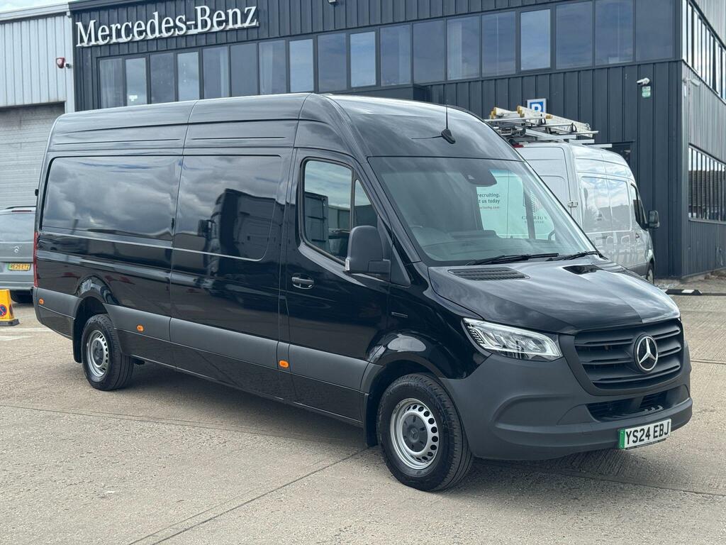 Mercedes-Benz eSprinter 113Kwh Esprinter 420 Van L3 Black #5