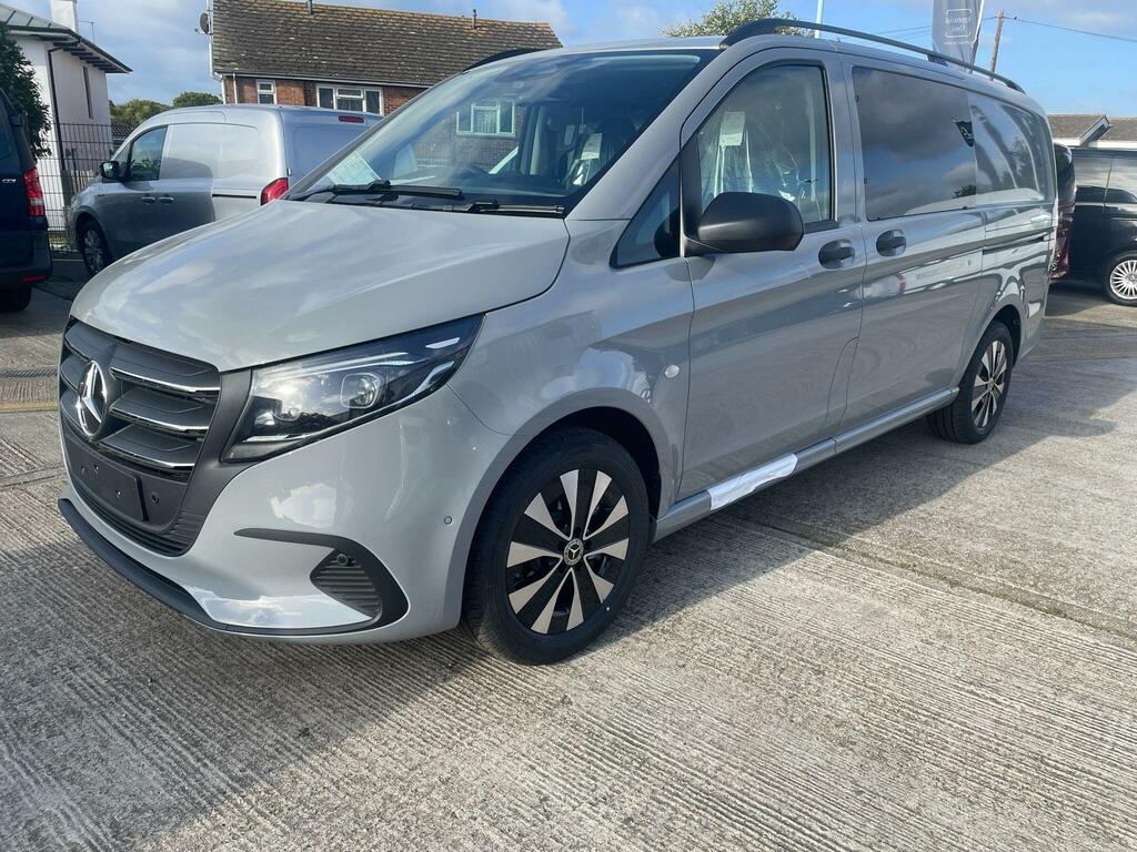 Mercedes-Benz Vito 2.0 119 Cdi Select Crew Van G-tronic Rwd L2 Euro 6 Grey #4