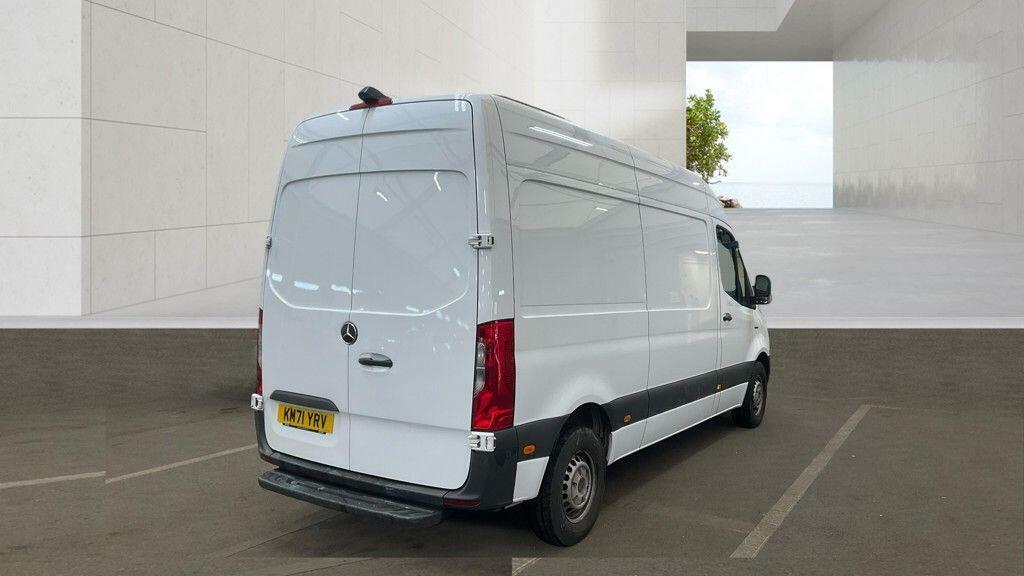 Mercedes-Benz eSprinter 55Kwh Progressive Panel Van Fwd White #4
