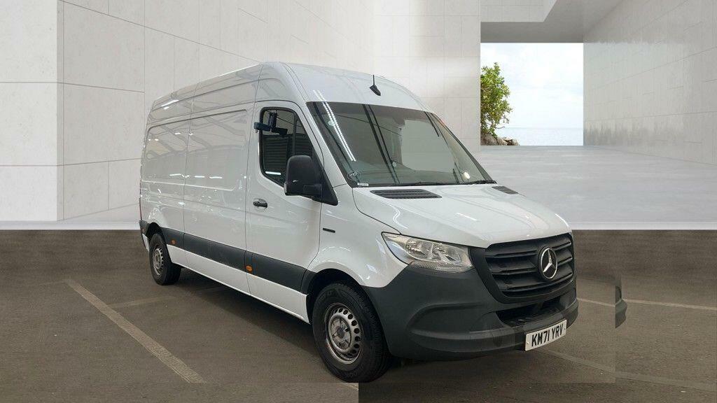 Mercedes-Benz eSprinter 55Kwh Progressive Panel Van Fwd White