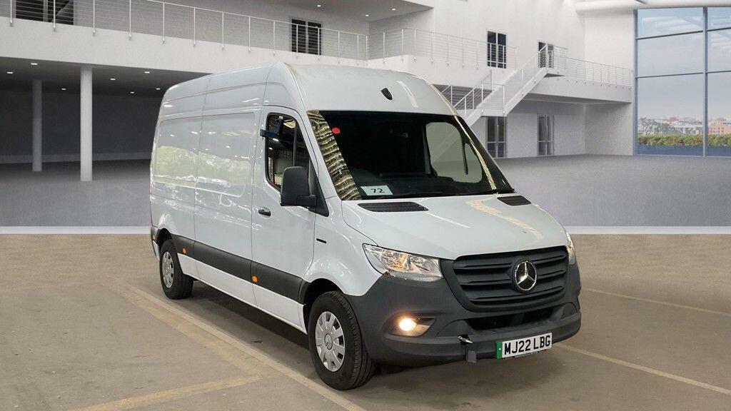 Mercedes-Benz eSprinter 55Kwh Progressive Panel Van Fwd White