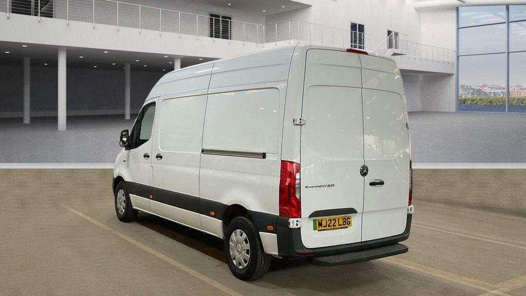 Mercedes-Benz eSprinter 55Kwh Progressive Panel Van Fwd White #3