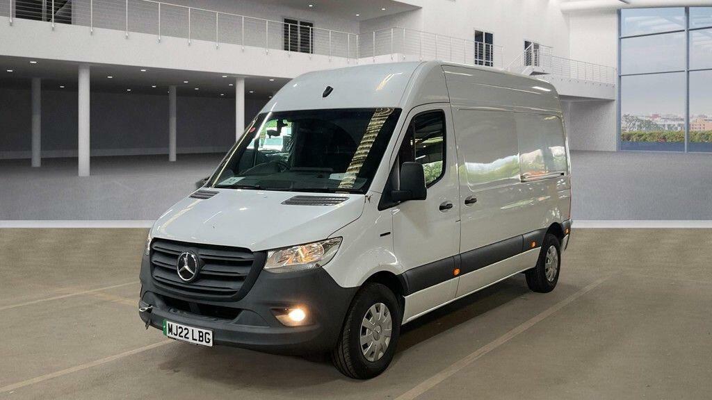 Mercedes-Benz eSprinter 55Kwh Progressive Panel Van Fwd White #2