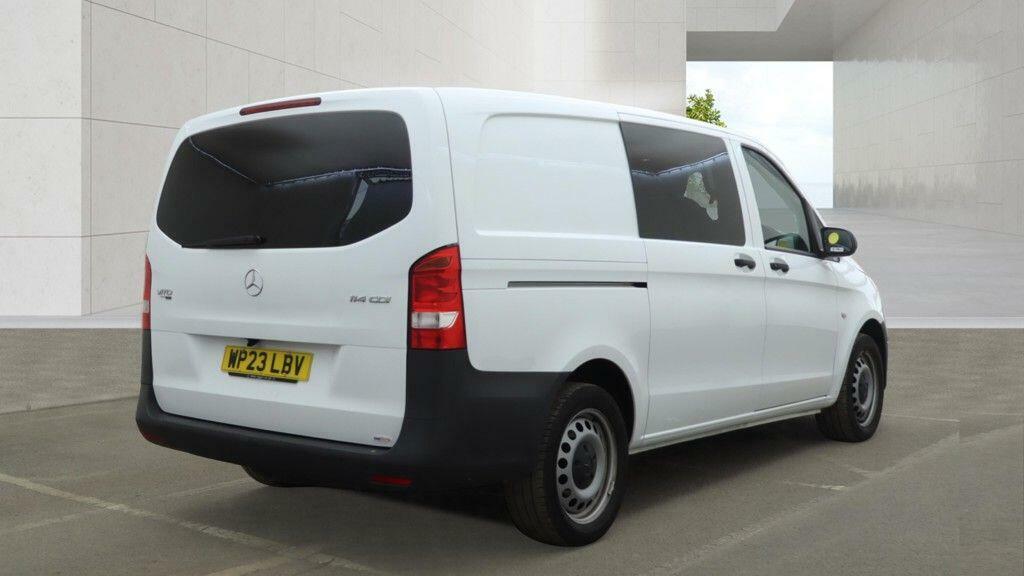 Mercedes-Benz Vito 2.0 114 Cdi Progressive Crew Van G-tronic Rwd L2 E White #4