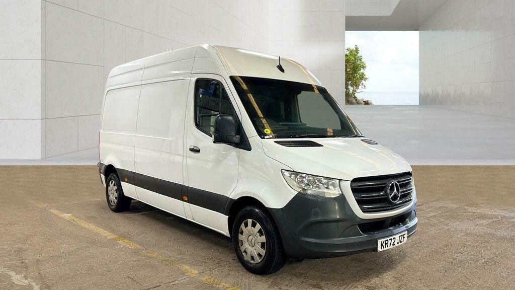 Mercedes-Benz Sprinter 2.0 315 Cdi Premium Fwd L2 H2 Euro 6 Ss KR72JZF White #2
