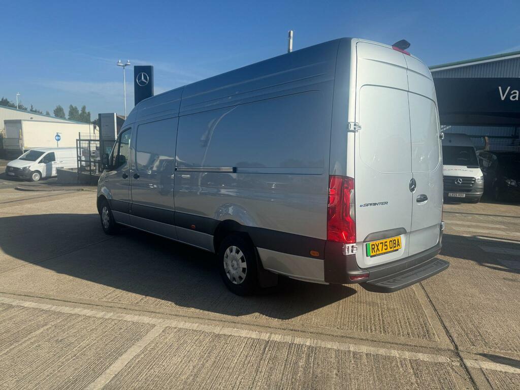 Mercedes-Benz eSprinter 55Kwh Progressive Panel Van Fwd White #5