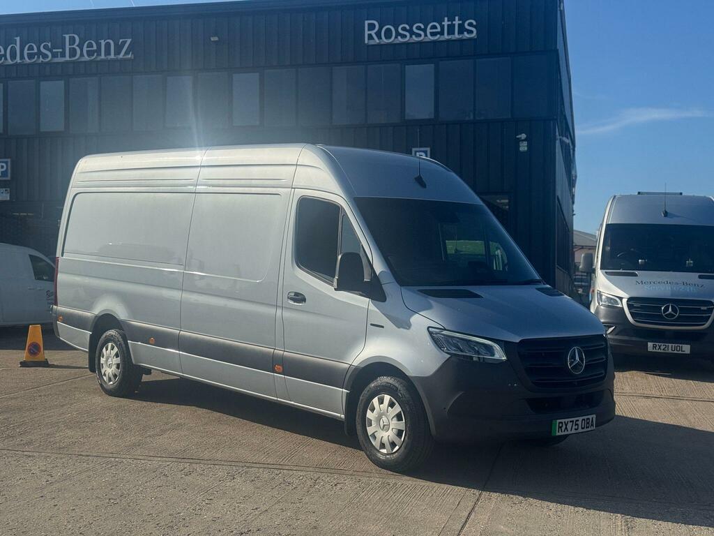 Mercedes-Benz eSprinter 55Kwh Progressive Panel Van Fwd White #1