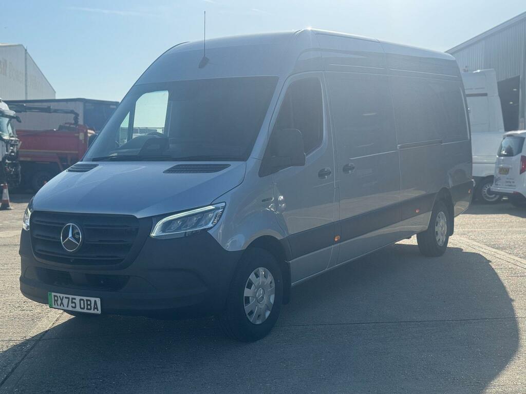 Mercedes-Benz eSprinter 55Kwh Progressive Panel Van Fwd White #3