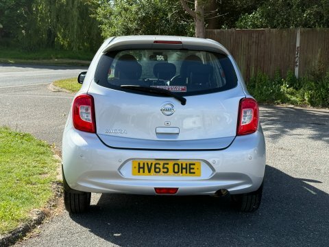 Nissan Micra Tekna 14 584 HV65OHE Silver #5