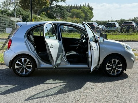 Nissan Micra Tekna 14 584 HV65OHE Silver #3