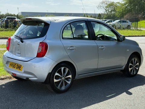 Nissan Micra Tekna 14 584 HV65OHE Silver #4