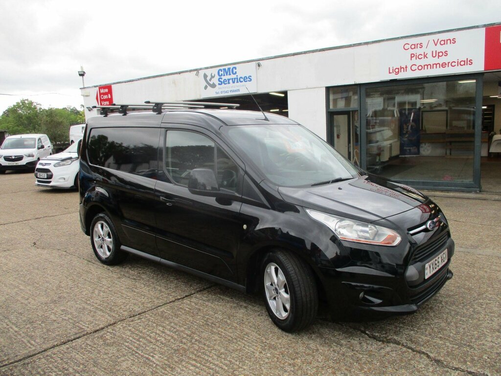 Ford Transit Connect 1.6 Tdci 200 Limited L1 H1 YX65XGV Black #6