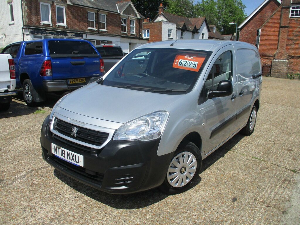Peugeot Partner 1.6 Bluehdi 855 Se L1 Stop Start Silver