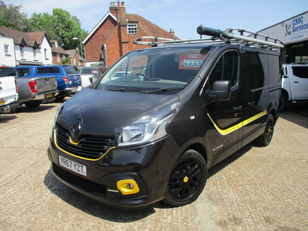 Renault Trafic 1.6 Dci Energy 27 Formula Edition Swb Standard Roo Black