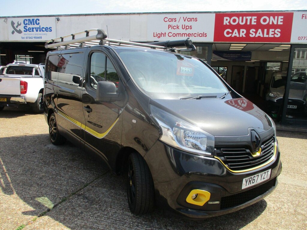 Renault Trafic 1.6 Dci Energy 27 Formula Edition Swb Standard Roo YR67YZT Black #6
