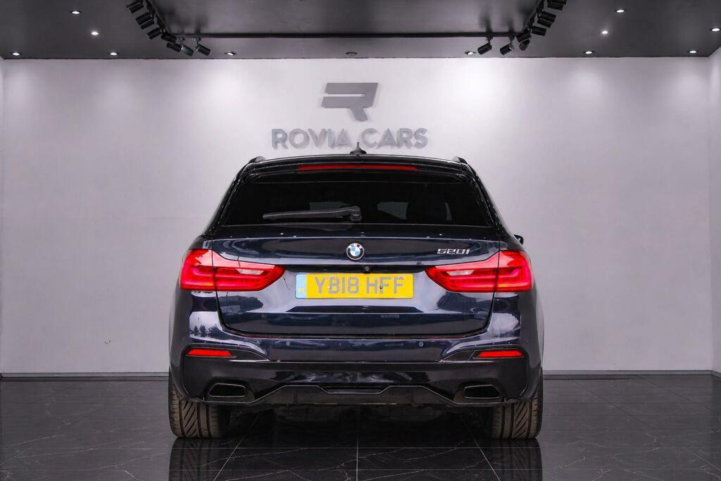 BMW 5 Series Estate 2.0 520I Gpf M Sport Touring Euro 6 S YB18HFF Black #5