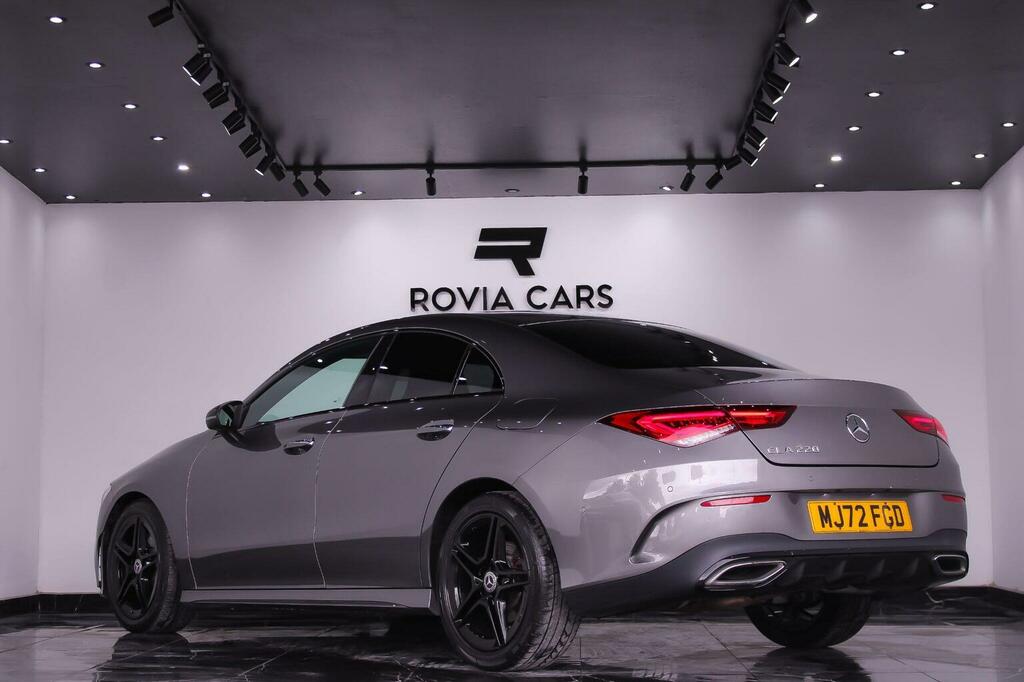 Mercedes-Benz CLA Class Saloon 2.0 Cla220d Amg Line Premium Coupe 8G-dct MJ72FGD Grey #4