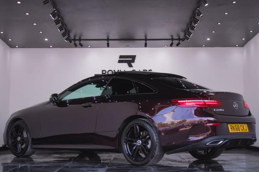 Mercedes-Benz E Class Coupe 2.0 E220d Amg Line Premium G-tronic Euro RK68CKJ Red #5