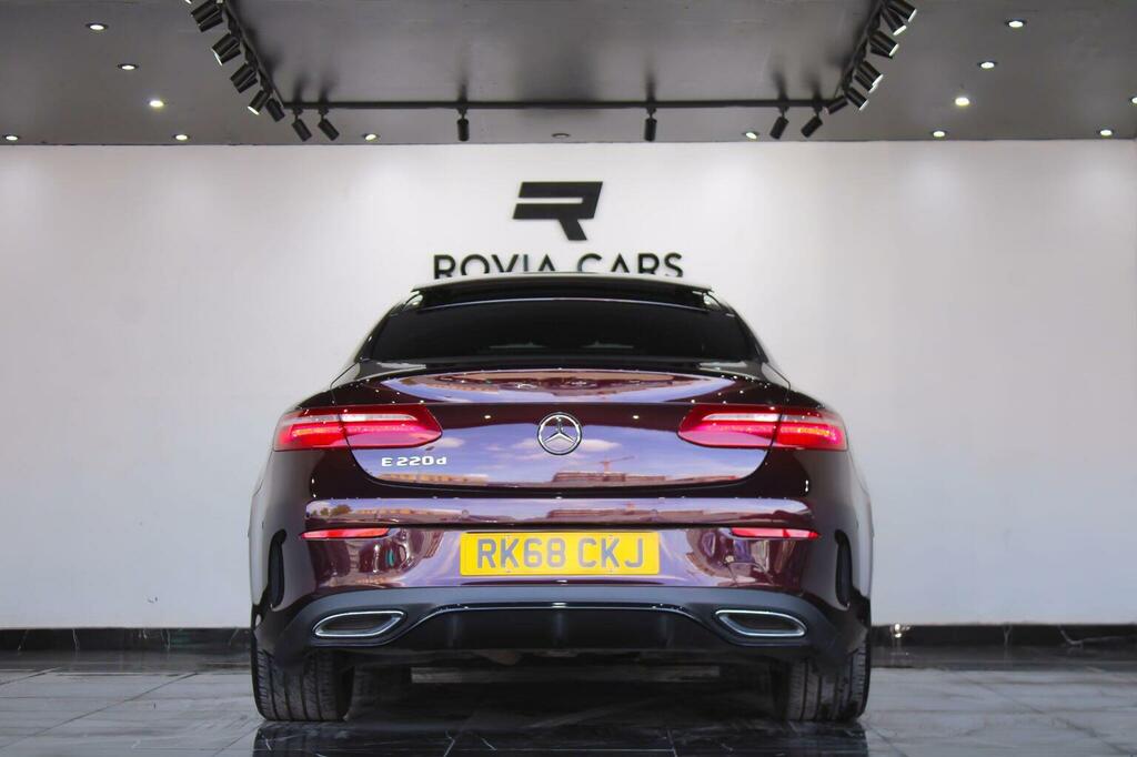 Mercedes-Benz E Class Coupe 2.0 E220d Amg Line Premium G-tronic Euro RK68CKJ Red #6