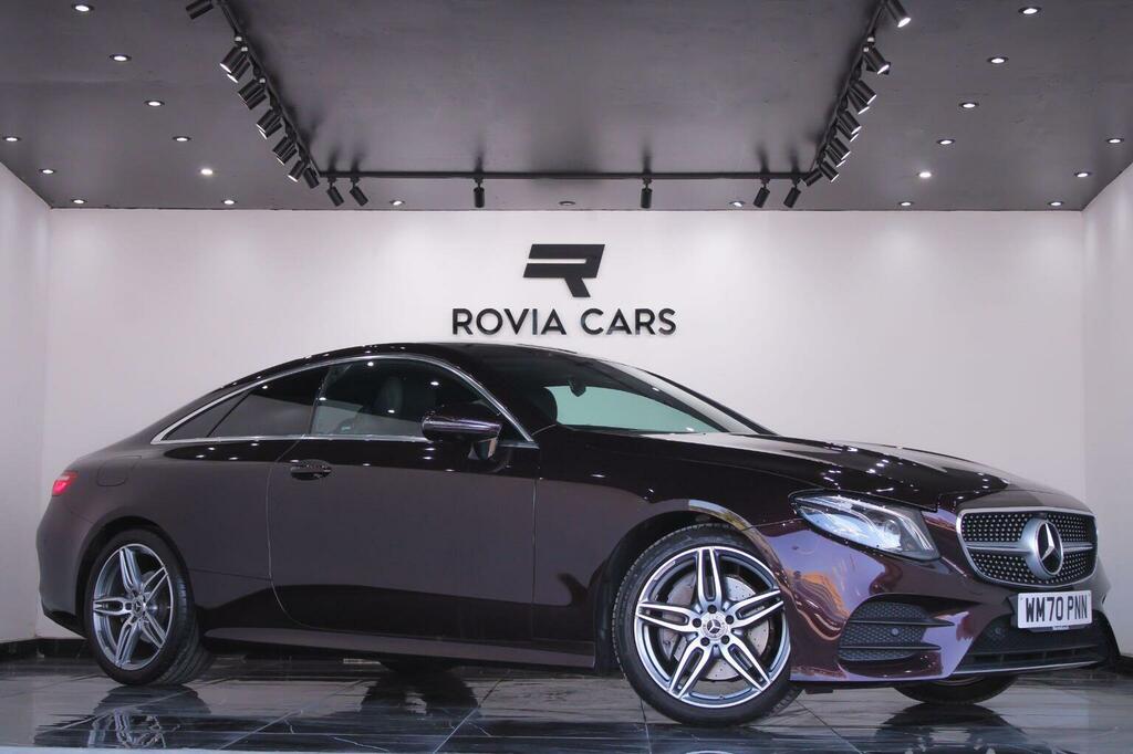 Mercedes-Benz E Class Coupe 2.0 E220d Amg Line Premium G-tronic Euro Red