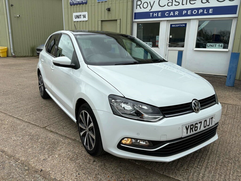 Volkswagen Polo Match Edition Hatchback Euro 6 Ss White