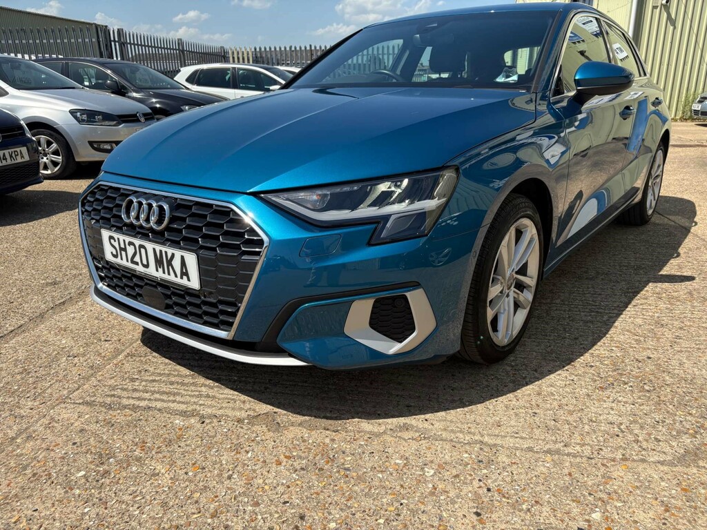Audi A3 Tfsi 35 Sport Sportback Euro 6 Ss SH20MKA Blue #3