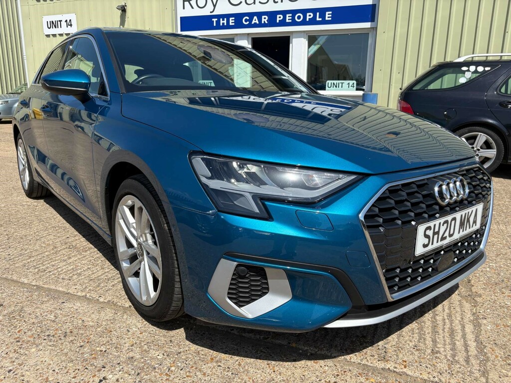 Audi A3 Tfsi 35 Sport Sportback Euro 6 Ss SH20MKA Blue #4