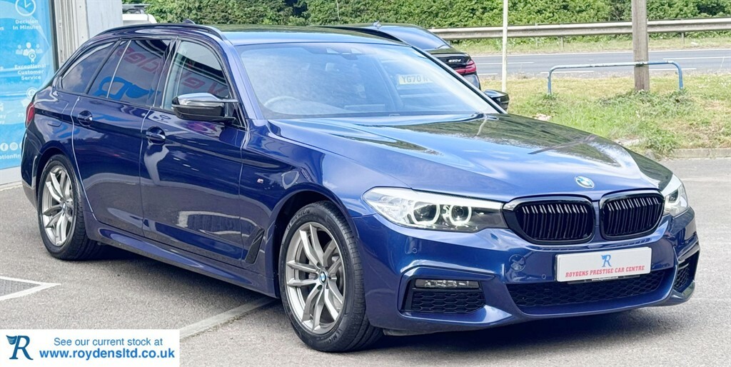 BMW 5 Series M Sport Touring Blue