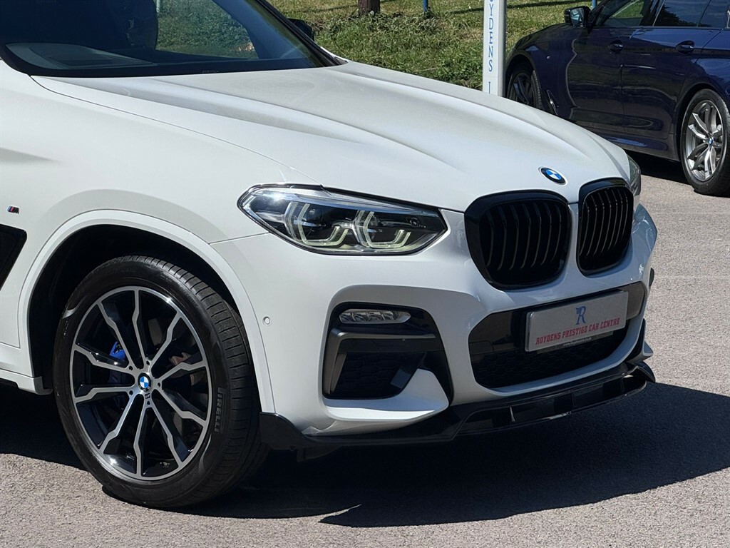 BMW X3 M40d LV19ZVX White #3