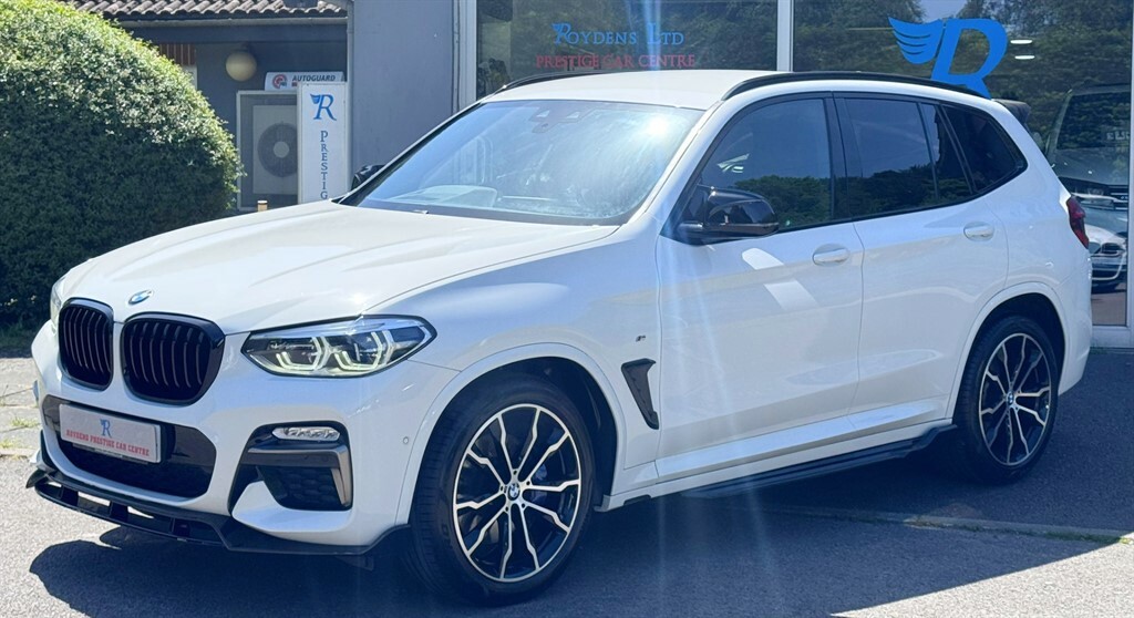 BMW X3 M40d LV19ZVX White #6