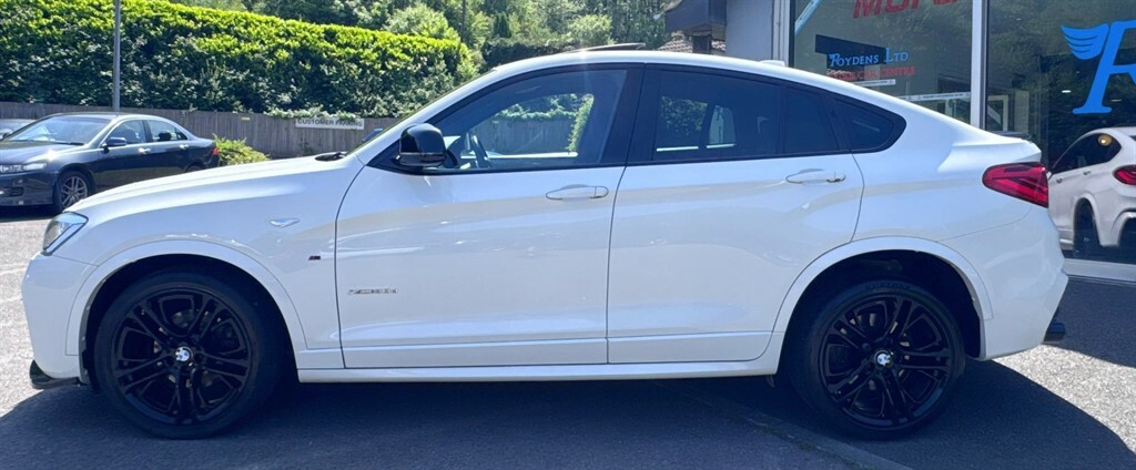 BMW X4 Xdrive 30D M Sport GD64UTE White #6