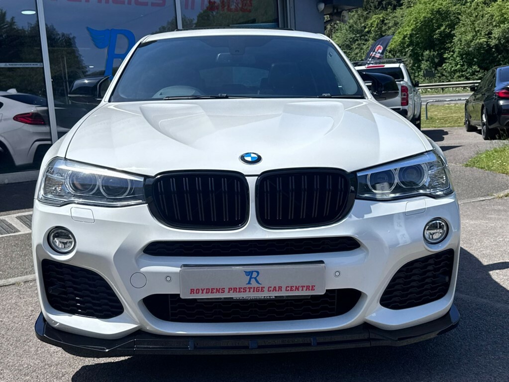 BMW X4 Xdrive 30D M Sport GD64UTE White #2