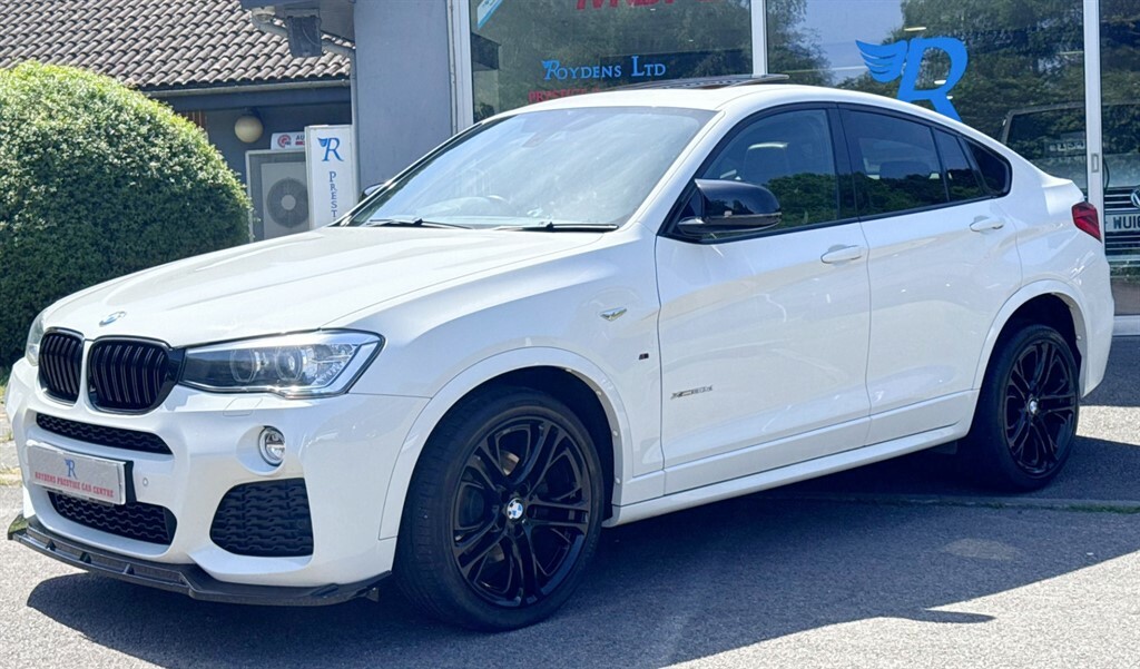 BMW X4 Xdrive 30D M Sport GD64UTE White #4
