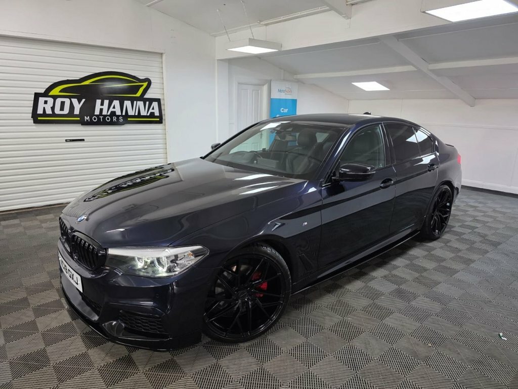 BMW 5 Series 2.0 520D M Sport Saloon Euro 6 S Black