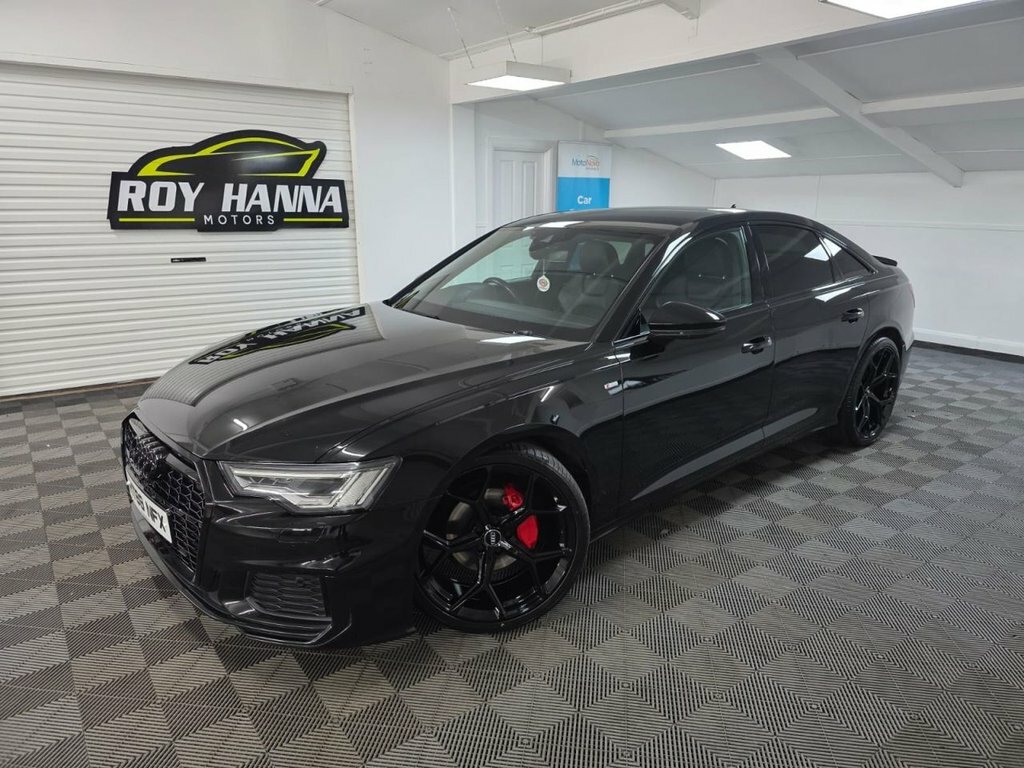 Audi A6 Saloon 2.0 Tdi 40 Black Edition Saloon S Troni HT69NFX Black #2