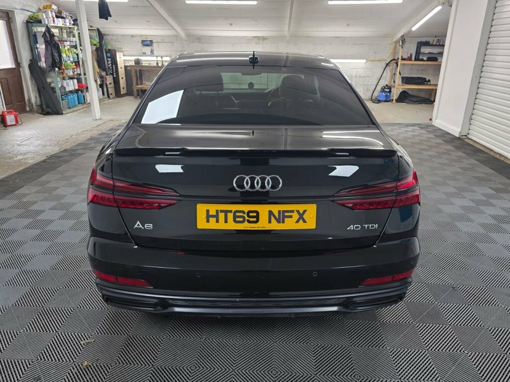 Audi A6 Saloon 2.0 Tdi 40 Black Edition Saloon S Troni HT69NFX Black #5